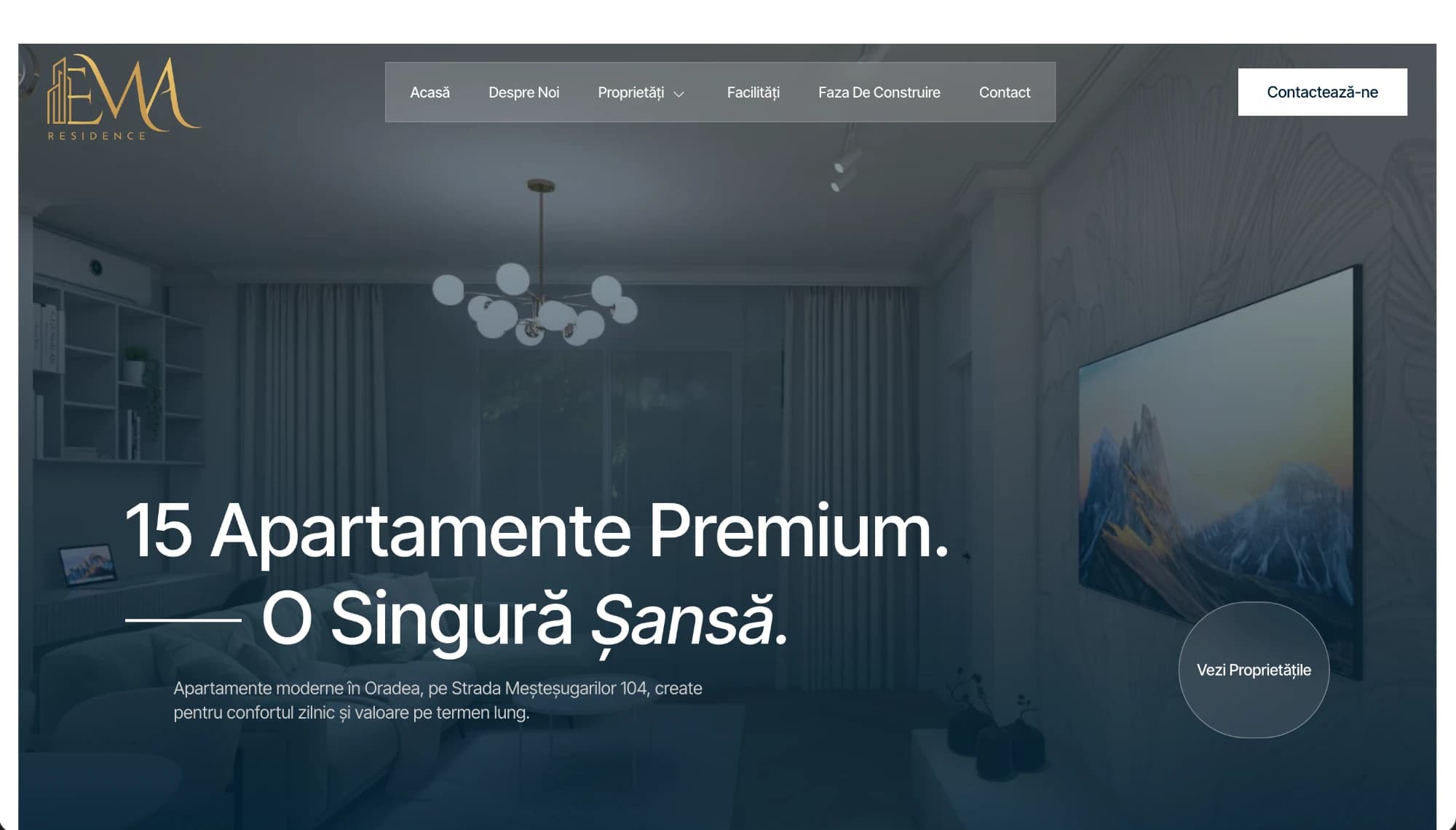 Ema Residence — Site Prezentare