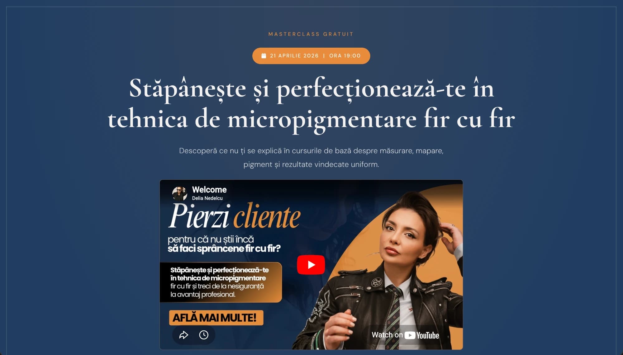 Hairstroke Revolution — Landing Page